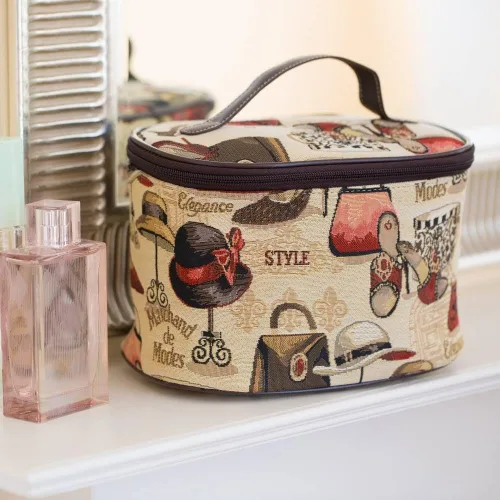 Vista 6 de Signare Neceser para Mujeres/Estuche de Tocador/Estuche de Maquillaje, Disponible en 14 Diseños