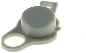 Vista 2 de Nuevo reemplazo C-Stick C Key Cap Analog C Joystick Cap para Nintendo New 3DS New 3DS XL LL-Gris claro