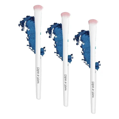 Vista 13 de wet n wild - Brocha de maquillaje para contornear, esculpir, resaltar, mezclar con fibras de felpa y mango ergonómico