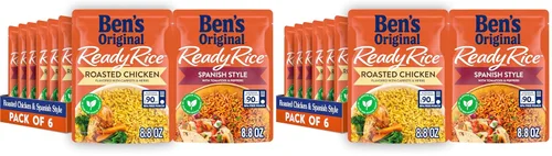 Vista 13 de BEN'S ORIGINAL Arroz Basmati Listo, Guarnición Fácil, Bolsa de 8.5 oz (Paquete de 6)