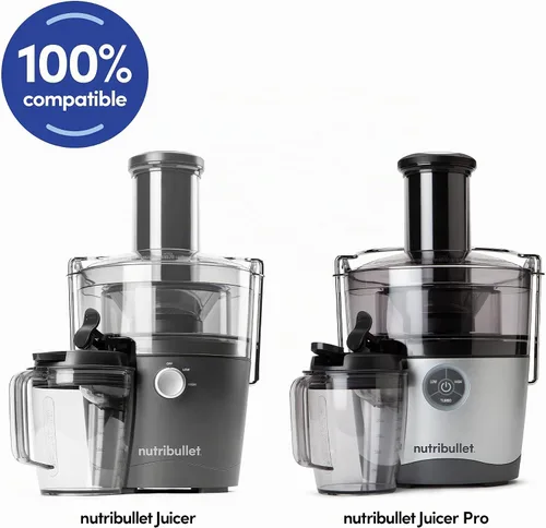 Vista 2 de nutribullet Exprimidor de acero inoxidable tamiz