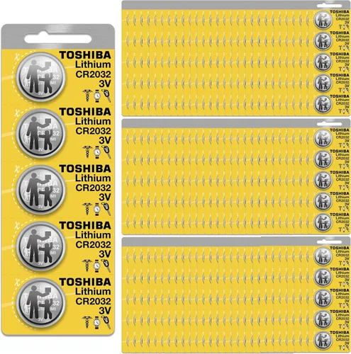 Vista 9 de Toshiba CR2032 3 Volt Pila de Litio Tipo Moneda (5 Baterías)