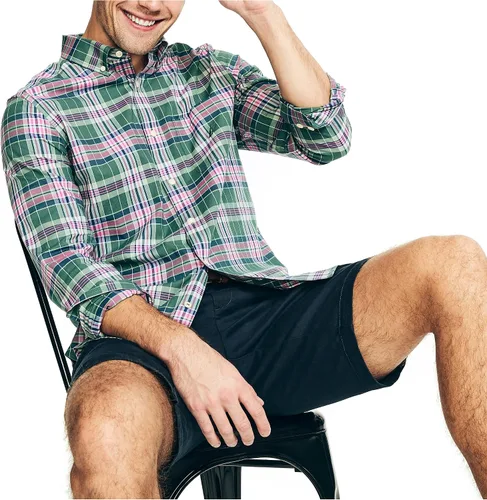 Vista 4 de Nautica Camisa a cuadros hecha de forma sostenible para hombre