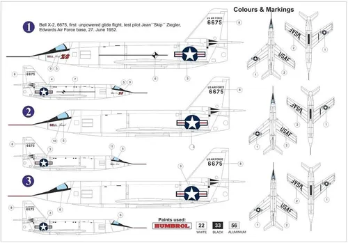 Vista 3 de Modelos Az - az Modelo az7681 Bell x-2 "starbuster 6675