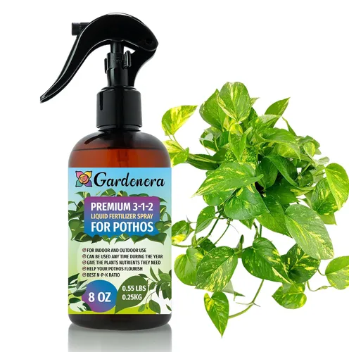 Vista 24 de Gardenera Fertilizante en aerosol multiusos profesional para jardinería doméstica, listo para usar, 3-1-2, alimento suave para plantas para hojas