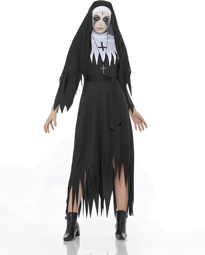 Vista 2 de Demon Nun Women's Costume