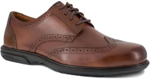 Vista 4 de Florsheim Work Loedin Wingtip Oxford ST Oxford para hombre, Negro