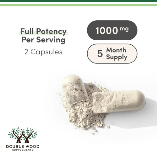 Vista 3 de Suplemento GABA (300 cápsulas, 1,000 mg por porción) promueve la calma, la relajación y apoya el sueño (vegano seguro, sin gluten, sin OMG