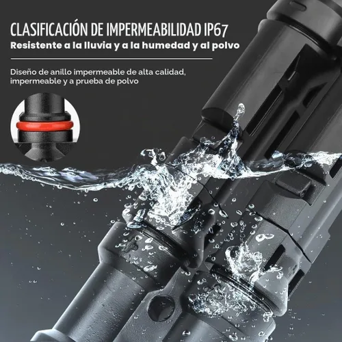 Vista 2 de BougeRV - Conectores solares de rama 2 a 1 conector Y FMM+MFF, 1 par