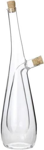 Vista 7 de Lily's Home Dispensador de aceite de oliva y vinagre de vidrio, una hermosa adición a cualquier juego de cocina y vajilla (15 onzas y 10 onzas)