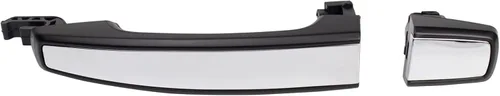 Vista 173 de TRQ Manija de puerta exterior delantera derecha cromada para el lado del pasajero compatible con Dodge Durango Jeep Grand Cherokee 2011-2021