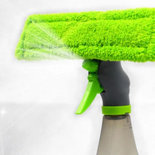 Vista 3 de MagiDeal Herramienta limpiador de ventanas con pulverizador para botellas