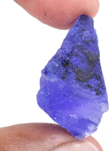 Vista 3 de REAL-GEMS Cuentas de piedras preciosas para collar 12.45-65.00 Collar de cuentas de cristal de zafiro azul para mujeres y hombres, Piedra, Zafiro