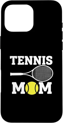 Vista 19 de Tennis Mom Team Parent Proud Mom of A Tennis Player Case for iPhone 16