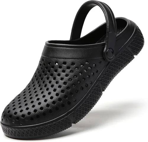 Vista 35 de CERYTHRINA Zuecos de jardín para mujeres, zapatos transpirables de secado rápido, sandalias, pantuflas, calzado de playa
