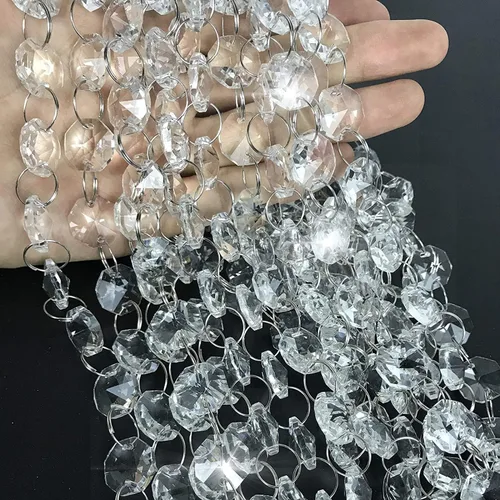Vista 8 de Centros de mesa de boda para mesas, 21.3 pulgadas, 2 jarrones de metal dorado con cristal Soporte de flores para centros de mesa de boda