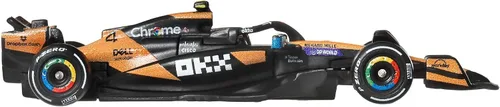 Vista 5 de Hot Wheels Premium McLaren Formula 1 - Coche de juguete (2 unidades)