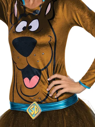 Vista 3 de Adultos Disfraz De Scooby Doo