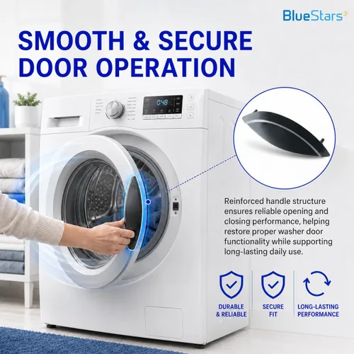 Vista 8 de BlueStars Reemplazo de manija de puerta de lavadora ultra duradera 134412860 para lavadoras Frigidaire y Kenmore – Reemplaza 134412800 AP4315875