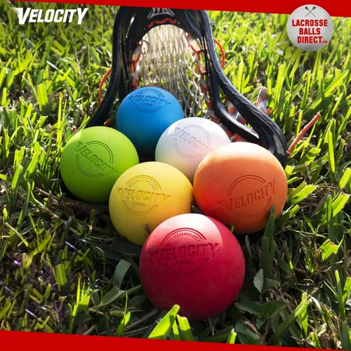 Vista 7 de Pelotas de lacrosse Velocity - 1, 2, 3, 6, 12, 18, 24, 36, 60 y 120 paquetes - para práctica, tamaño oficial aprobado por la NFHS y la universidad