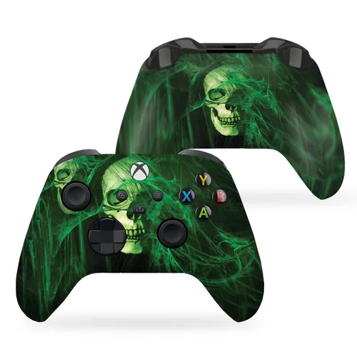 Vista 66 de DreamController Americcan Warrior Skull Custom X-box Controller Wireless compatible with X-box One/Series X/S Proudly Customized in USA with
