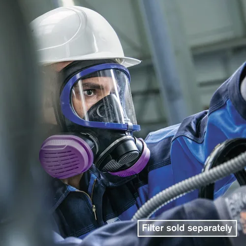 Vista 4 de Dräger X-plore 5500 Máscara respiradora de cara completa Aprobado por NIOSH