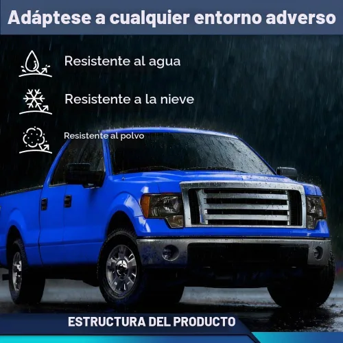 Vista 9 de PIT66 Conjunto de faros y luces traseras para Ford F150 2009-2014
