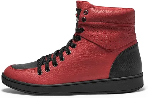 Vista 7 de TRAVEL FOX Unisex Clásico 900 Nappa Cuero Puntera Redonda con Cordones Altas Tops
