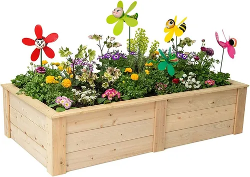 Vista 3 de Paquete de 5 molinillos de viento de insectos 3D para patio y jardín, molinetes coloridos con resorte, abeja, libélula, rana, mariquita Whirligigs