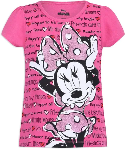 Vista 2 de Disney camisetas de Minnie Mouse para niña (3 unidades)