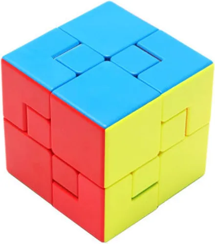 Vista 2 de Cuberspeed MoYu MeiLong Puppet Cube Stickerles (Puppet Cube V1) Cubing Classroom Puppet One