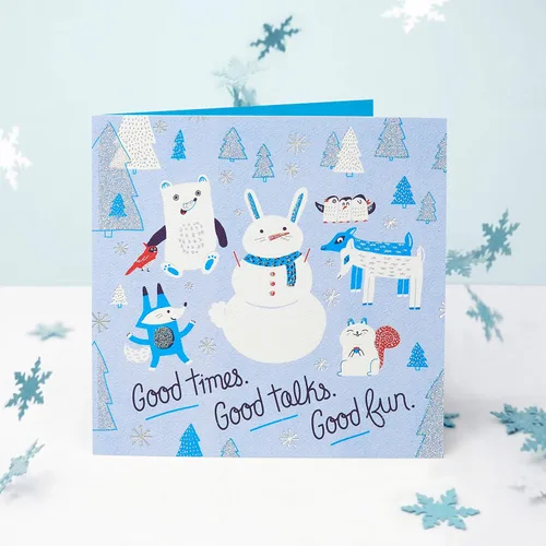 Vista 6 de Tarjeta de Navidad de American Greetings (Alegría Todo el Año)