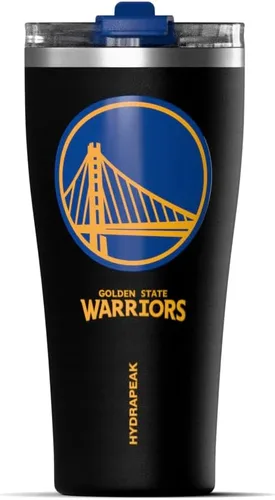 Vista 21 de Hydrapeak Atlanta Hawks - Botella de agua de acero inoxidable aislada al vacío de 30 onzas con licencia oficial de la NBA, con tapa con popote, a