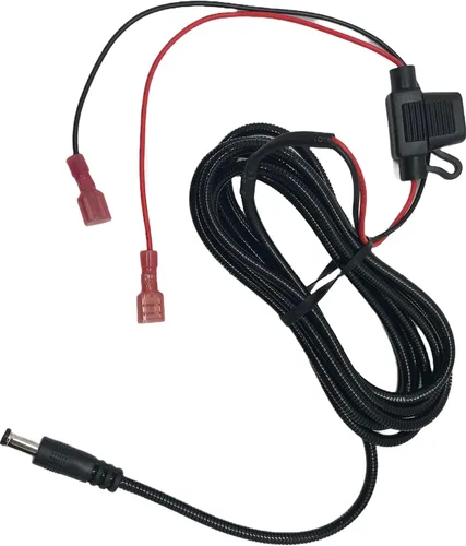 Vista 6 de Barehill Cable blindado resistente a roedores con clips de cocodrilo, cable de metal envuelto en resorte de 12 V CC 20 AWG, compatible con Tactacam