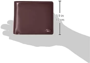 Vista 5 de Lacoste Wallet Official Leather Minimalist Short Wallet