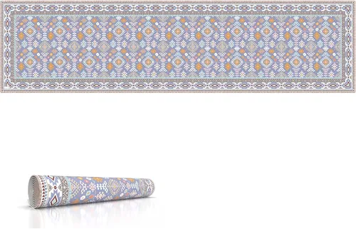 Vista 57 de Salvamanteles resistentes al calor, 32 x 10 pulgadas, protege los muebles y la encimera de platos calientes y arañazos, diseño único de un artista