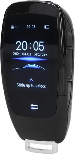 Vista 8 de Aramox Llave remota inteligente, llave inteligente universal TK900 LCD Smart Key Remote Entrada sin llave para botón de arranque y parada del motor