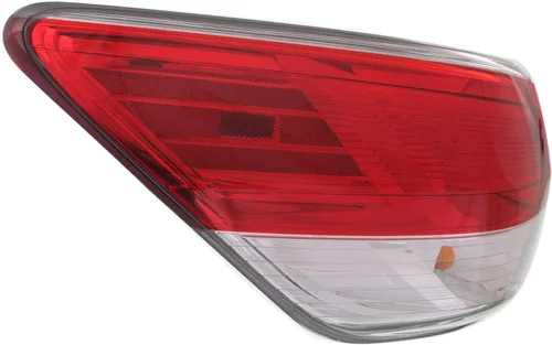 Vista 3 de Evan Fischer Conjunto de luz trasera lateral del conductor compatible con Nissan Pathfinder 2013-2016 - NI2804101