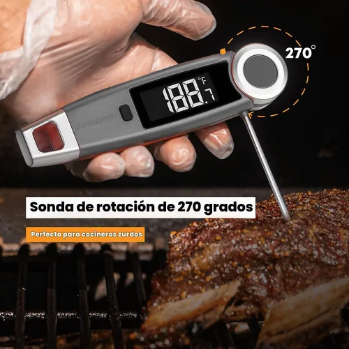 Vista 3 de Finaltouch X10 Termómetro digital de lectura instantánea para carne certificado NSF