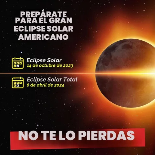 Vista 6 de Medical king Gafas de eclipse solar 2024 con certificación CE e ISO aprobadas 2024 para visión solar directa (paquete de 5)