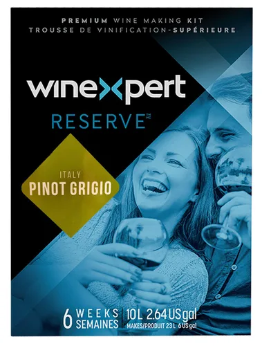 Vista 2 de Reserve California Pinot Grigio - Kit de ingredientes para vino