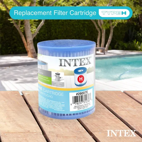 Vista 2 de Intex Cartucho de filtro de repuesto tipo H Easy Set para piscinas (paquete de 10)