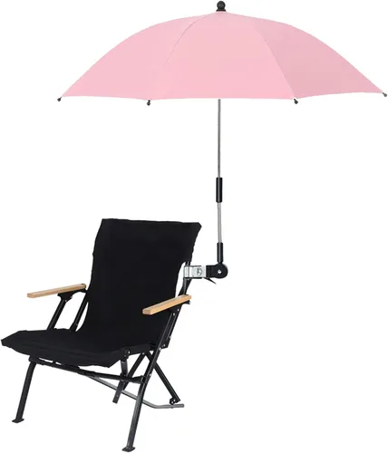 Vista 7 de Cochecito Multi-direccional producto al aire libre sombrilla silla paraguas 3color universal con clip 360° paraguas ajustable