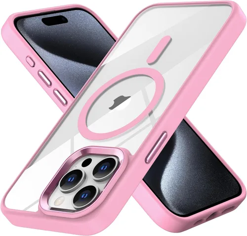 Vista 18 de Funda magnética para iPhone 12 Pro Max, compatible con MagSafe, [protección contra caídas de grado militar] TPU suave y transparente para iPhone 12