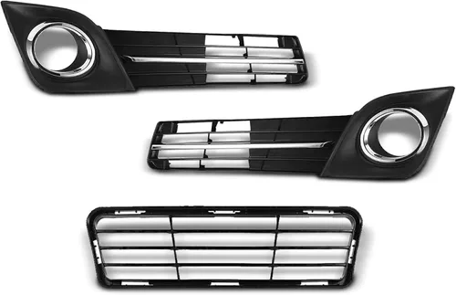 Vista 9 de Kit de montaje de soporte de rejilla negra para parachoques delantero Compatible con 2012-2013 Toyota Camry SE XSE