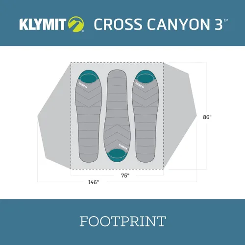Vista 5 de Tiendas Cross Canyon para 3 personas