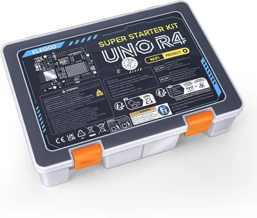 Vista 6 de ELEGOO UNO R4 WiFi Super Starter Kit Compatible with Arduino for Beginners