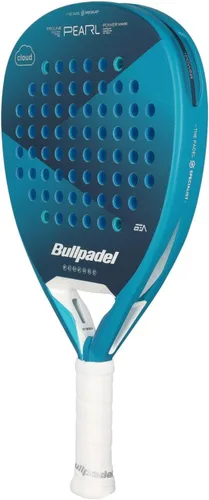 Vista 2 de BULLPADEL Pala de pádel Pearl Cloud Mujer Bea González Pala Padel profesional con forma de diamante ElasticFiber y CloudEva Core Canal Air