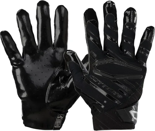 Vista 5 de Cutters Force Padded Football Gloves for Lineman. Extra Grip. Adults