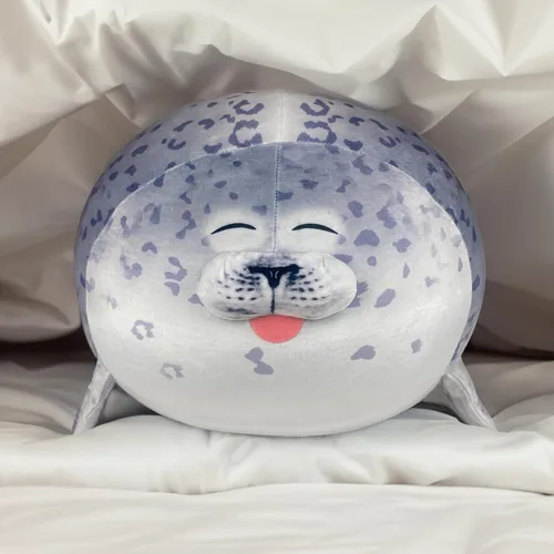 Vista 3 de Pineapple Almohada de Peluche de Foca, Peluche Gigante de Animal de Peluche, Juguetes de Peluche Suaves de Foca de Peluche, Peluches Lindos Jumbo